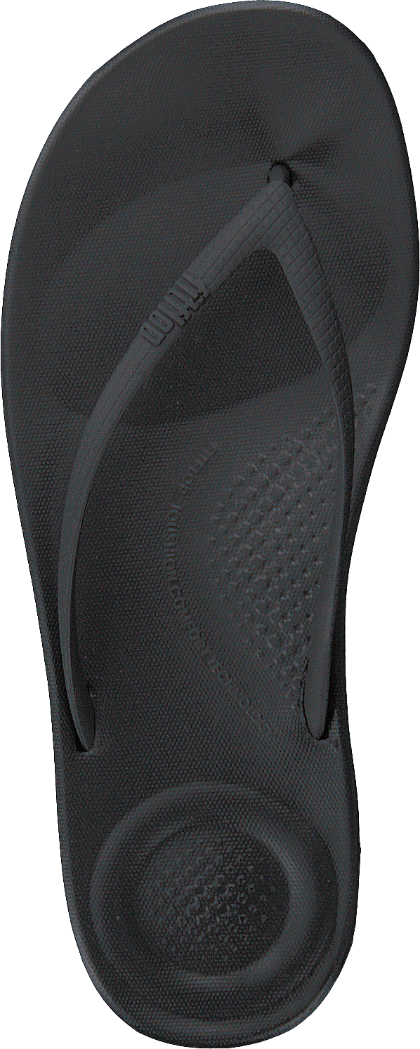 Iqushion Ergonomic Flip-flop All Black
