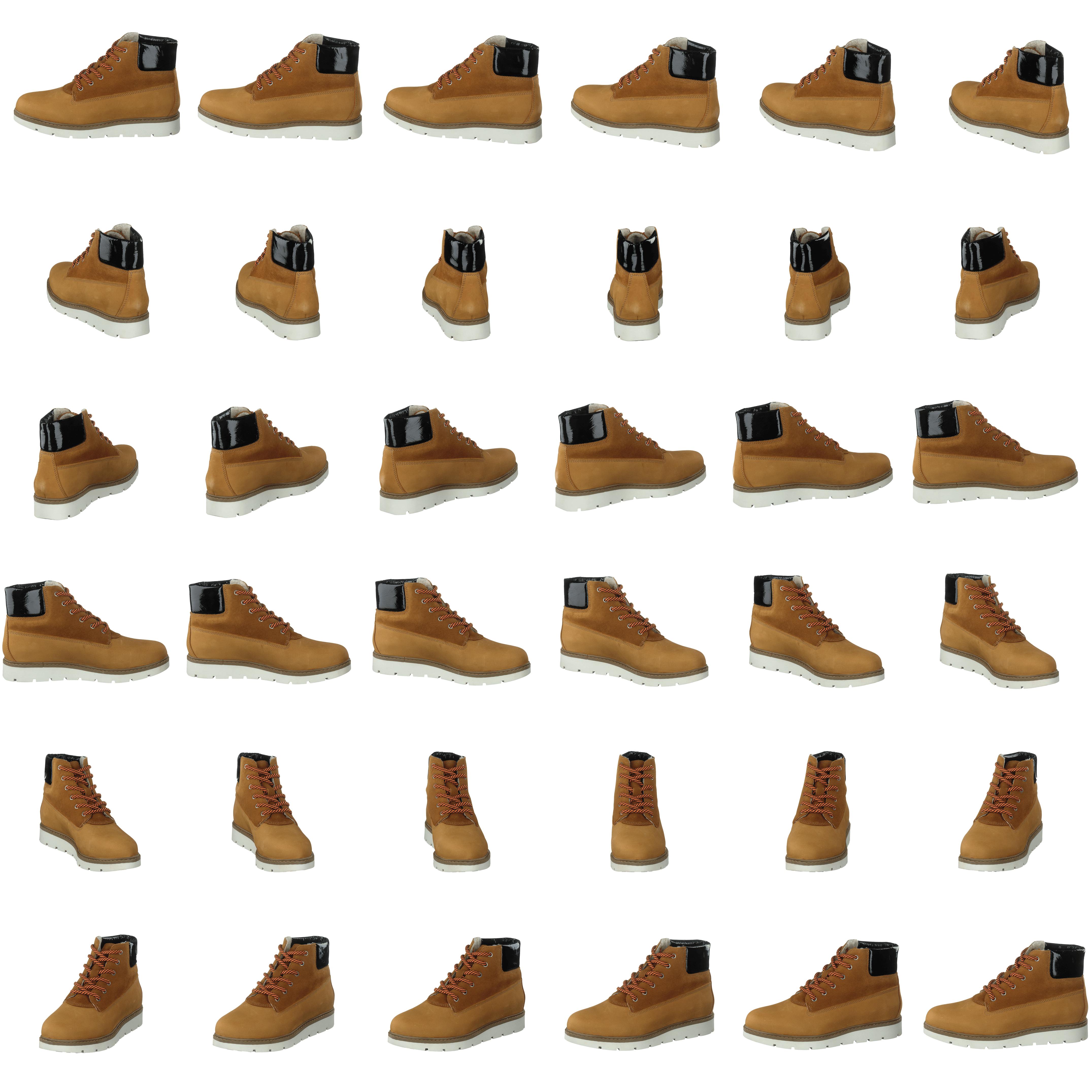 Biaanli Winter Wedge Boot Cognac - Bild 8