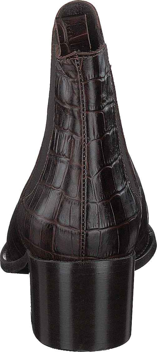 Biacarol Croco Dress Chelsea Dark Brown