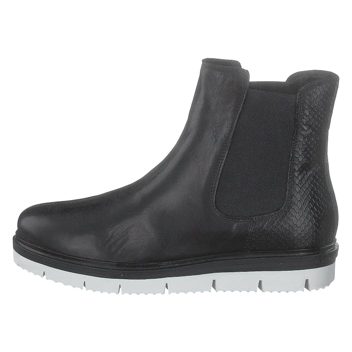 Biastella Cleated Chelsea Black, Female, Chaussures, Bottes, chelsea boots, Noir, EU 40