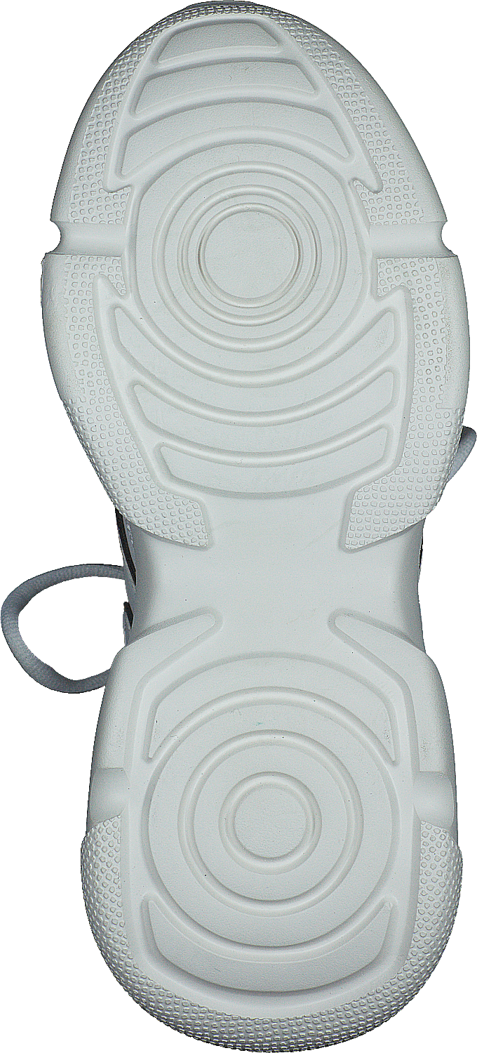 Loop Lacing Trainers White/grey