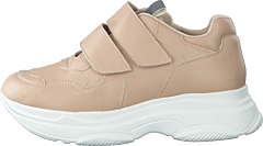 NA-KD - Double Velcro Chunky Trainers Beige