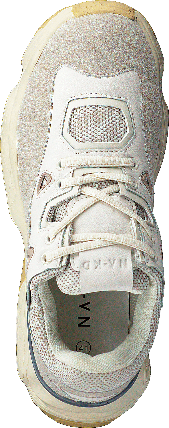 Chunky Graphic Sole Trainers Nude - Bild 6