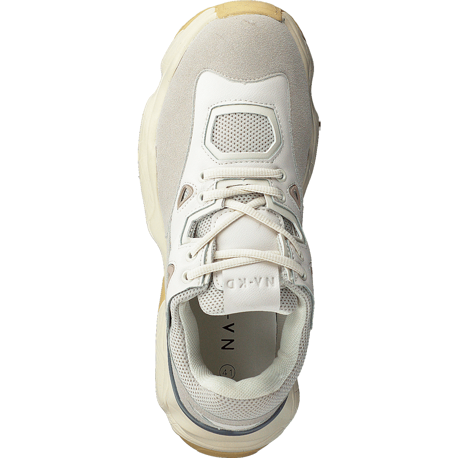 Chunky Graphic Sole Trainers Nude - Bild 6