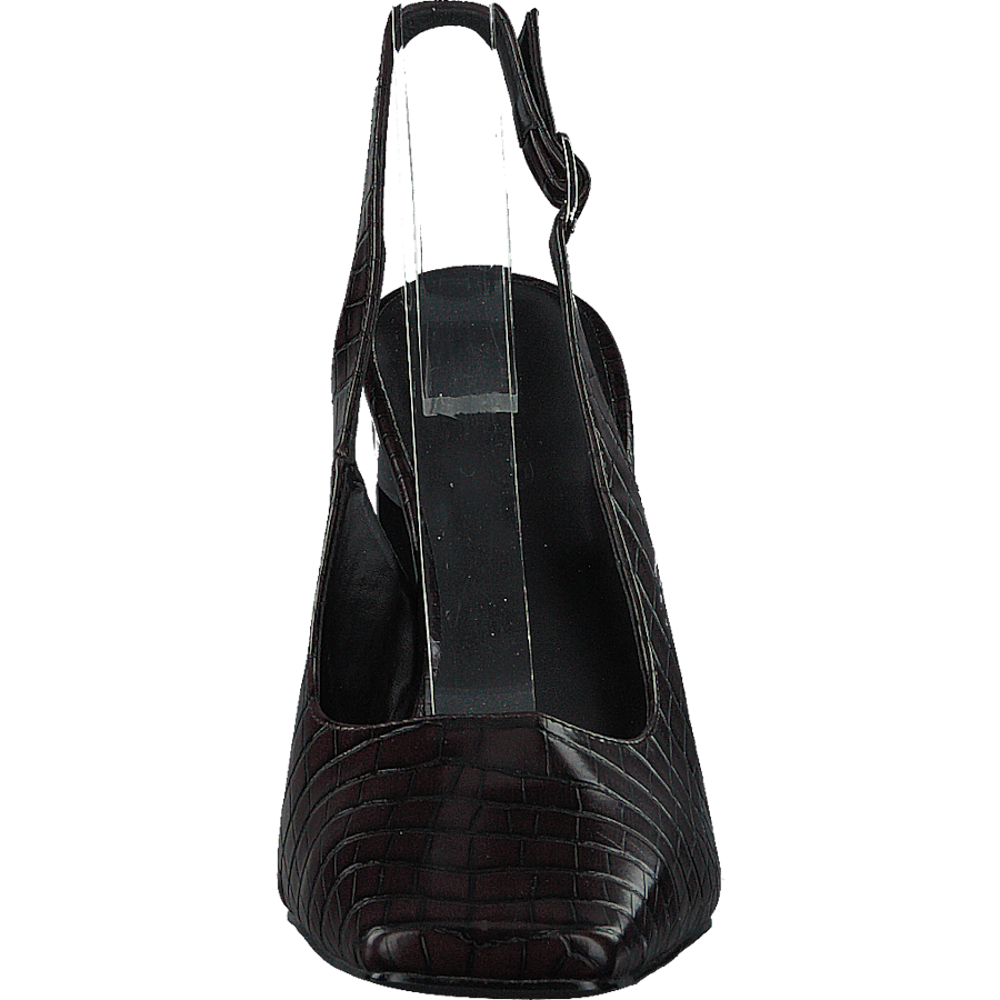 Snake Squared Pumps Brown Reptile - Bild 4