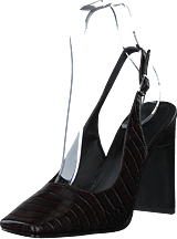 Snake Squared Pumps Brown Reptile - Bild 9