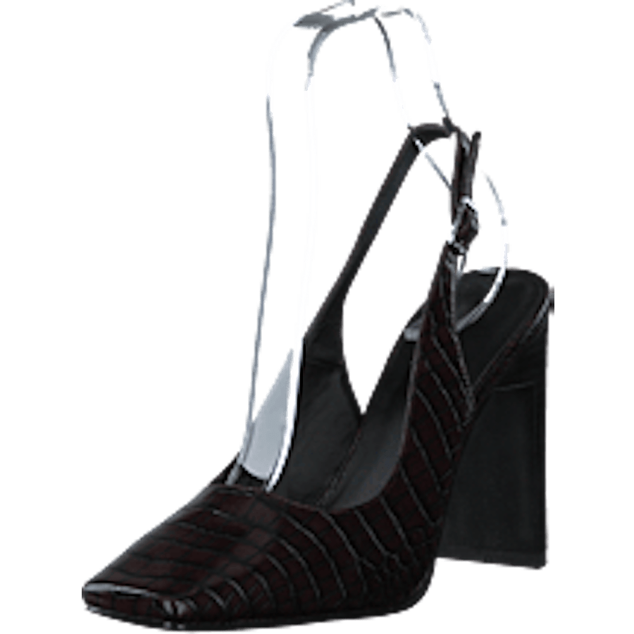 Snake Squared Pumps Brown Reptile - Bild 9