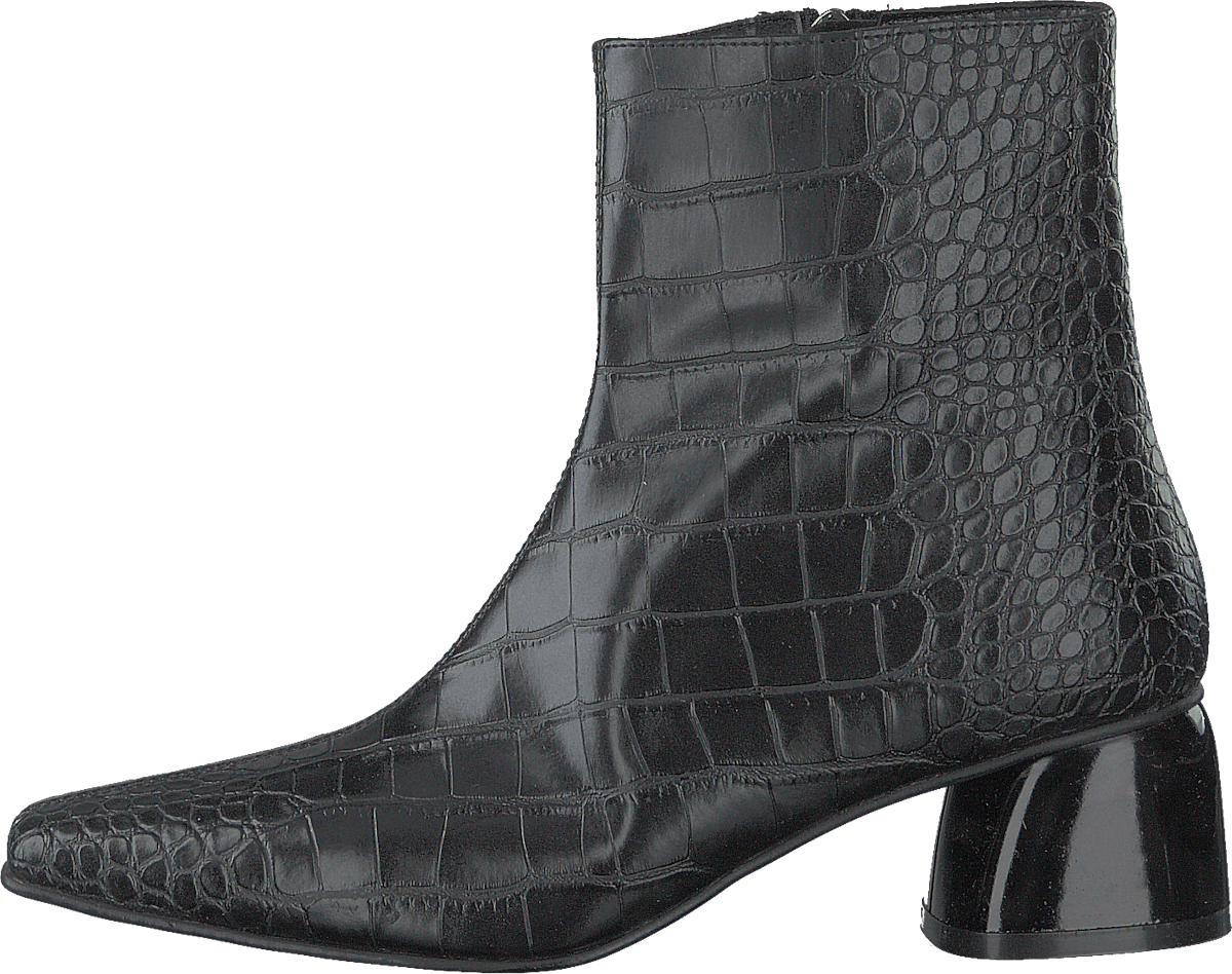 Croco Basic Boots Black