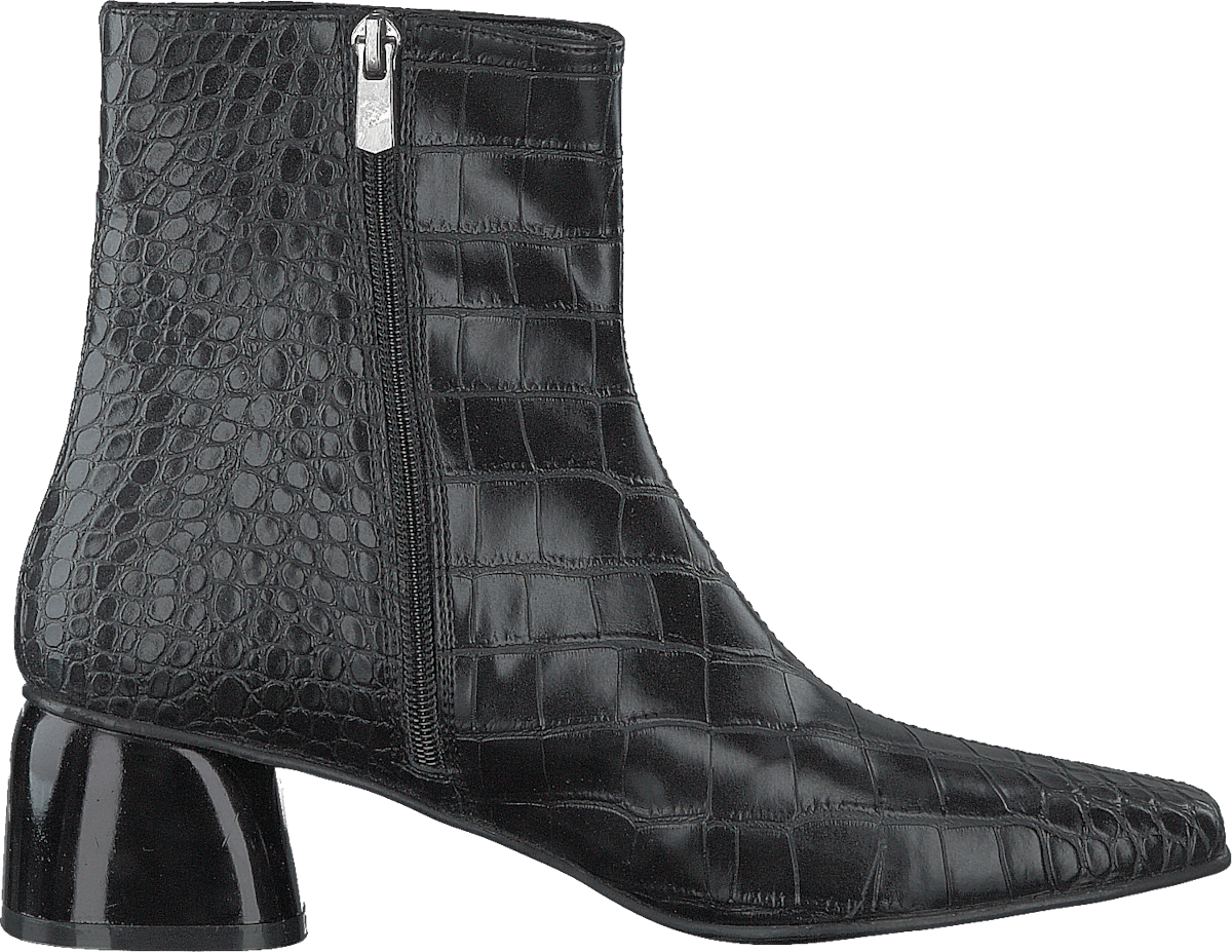 Croco Basic Boots Black