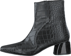 NA-KD - Croco Basic Boots Black