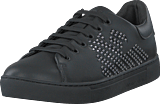 Lace Up Sneaker B168 Black+silver - Bild 9