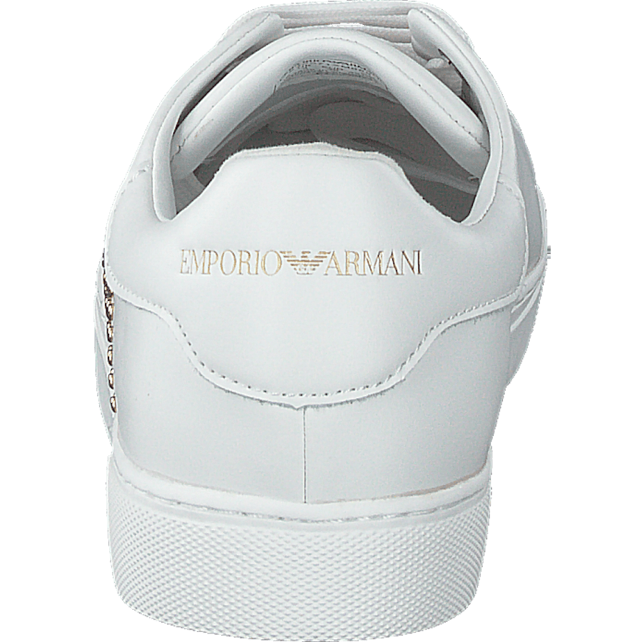 Lace Up Sneaker R579 White+gold - Bild 5