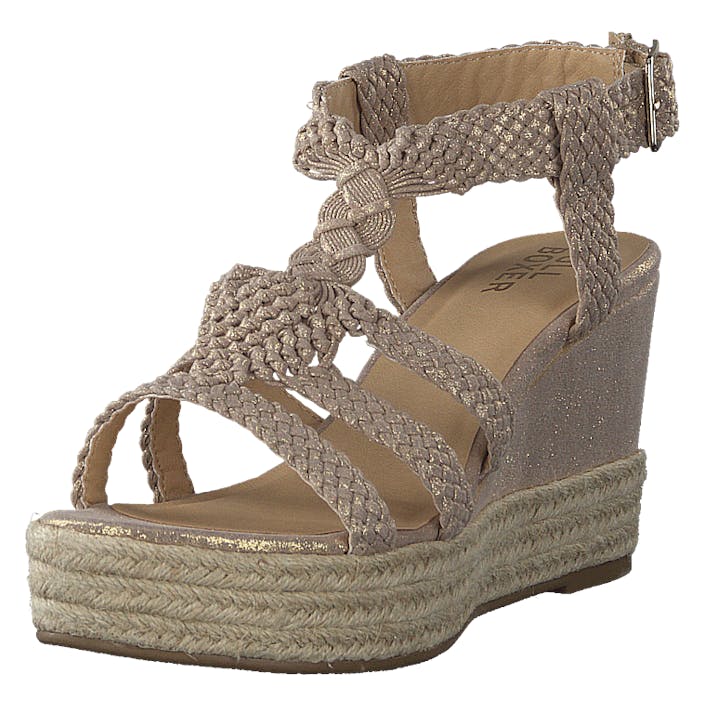 175018f2t_pltn Light Gold, Female, Shoes, Heels, heels, Beige/Brown/Gold, EU 38