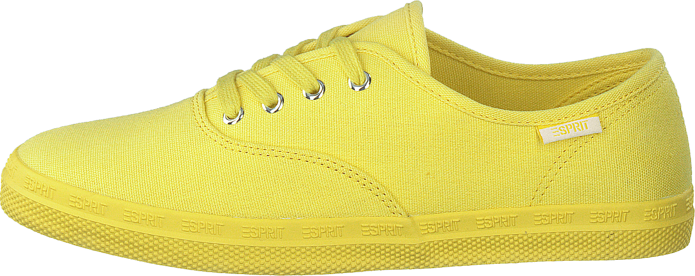 Nita Lace Up Bright Yellow, Female, Skor, Sneakers, Sneakers, Gul, EU 40