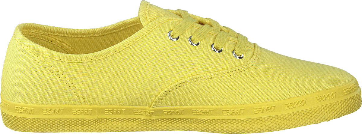 Nita Lace Up Bright Yellow