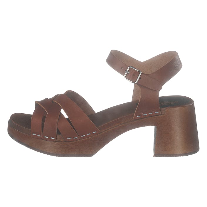 Katja High Cognac/cognac, Female, Scarpe, Tacchi, tacco basso, Marrone, EU 41