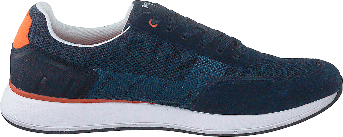 Breeze Wave Athletic Navy/white/orange