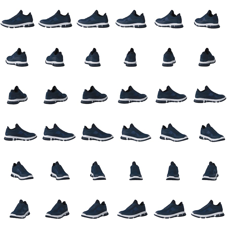 City Hiker Sneaker Navy/white - Bild 8