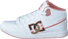 DC Shoes - University Mid Se Sn White/pink