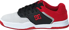 DC Shoes - Central Black/red/grey