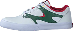 DC Shoes - Kalis Vulc White/red