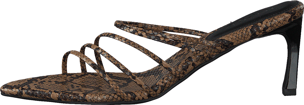 Strappy Pointy Sandals Snake