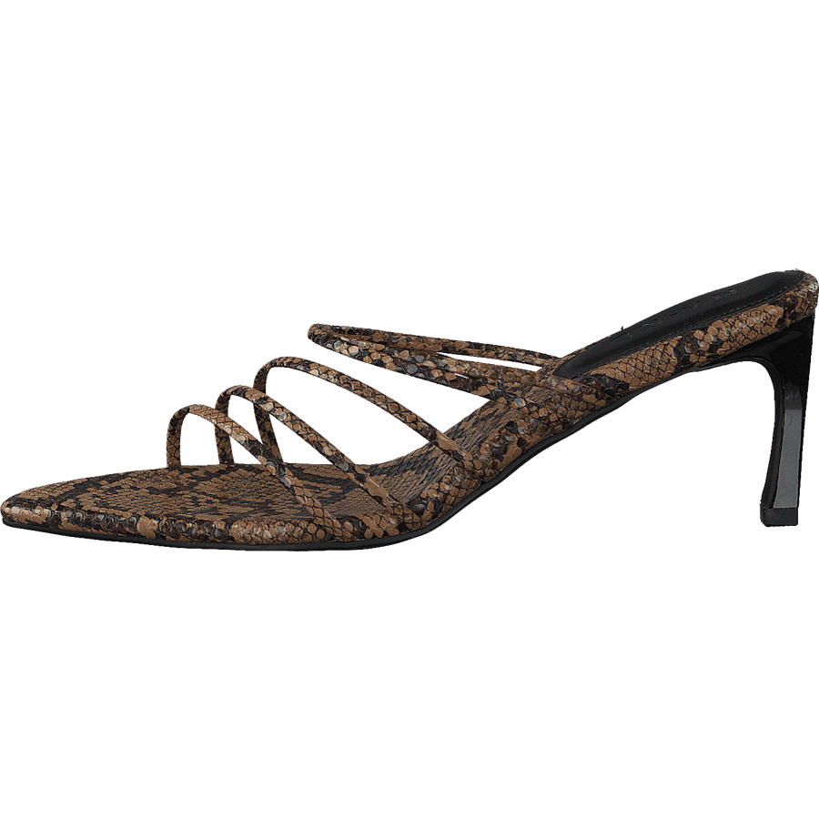 Strappy Pointy Sandals Snake