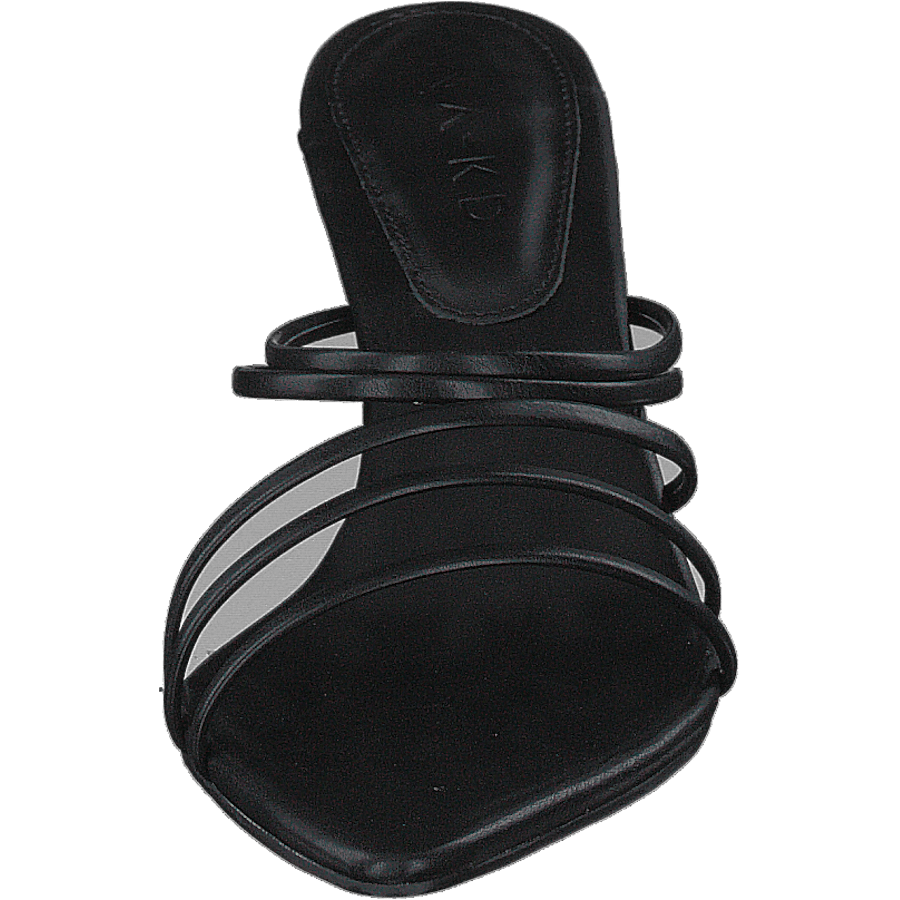 Strappy Pointy Sandals Black - Bild 4