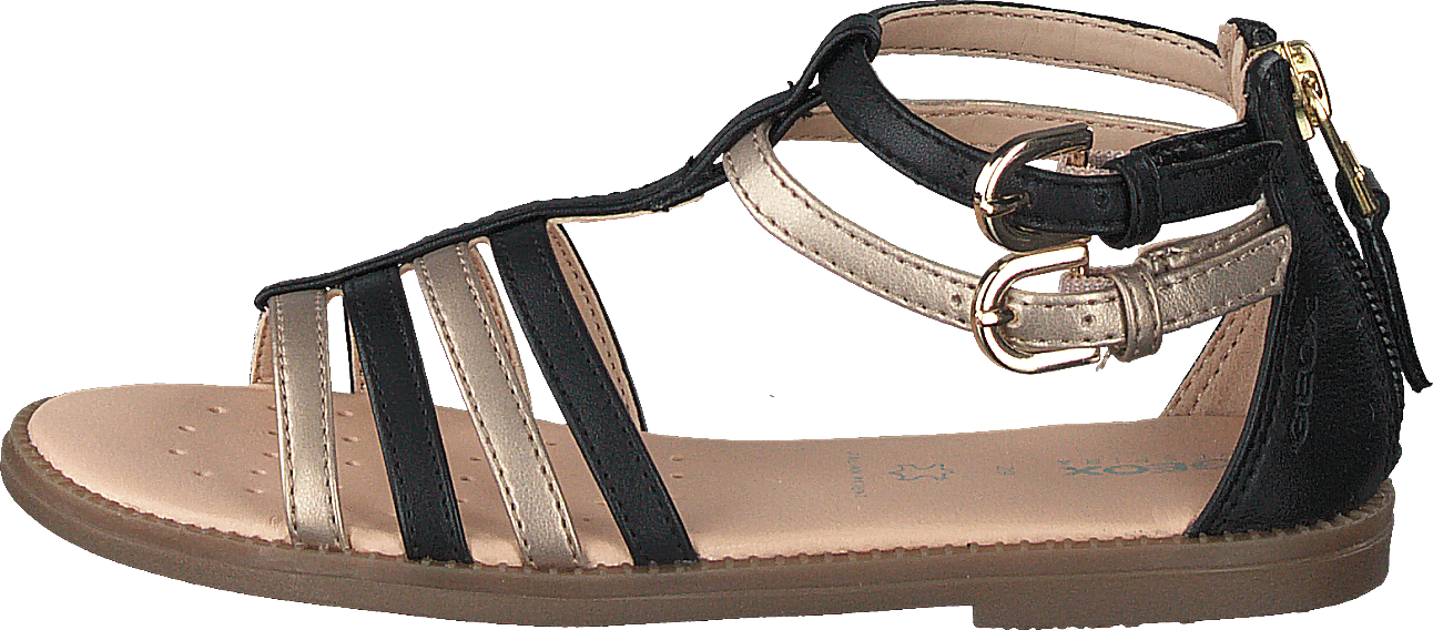 J Sandal Karly Girl Black/platinium