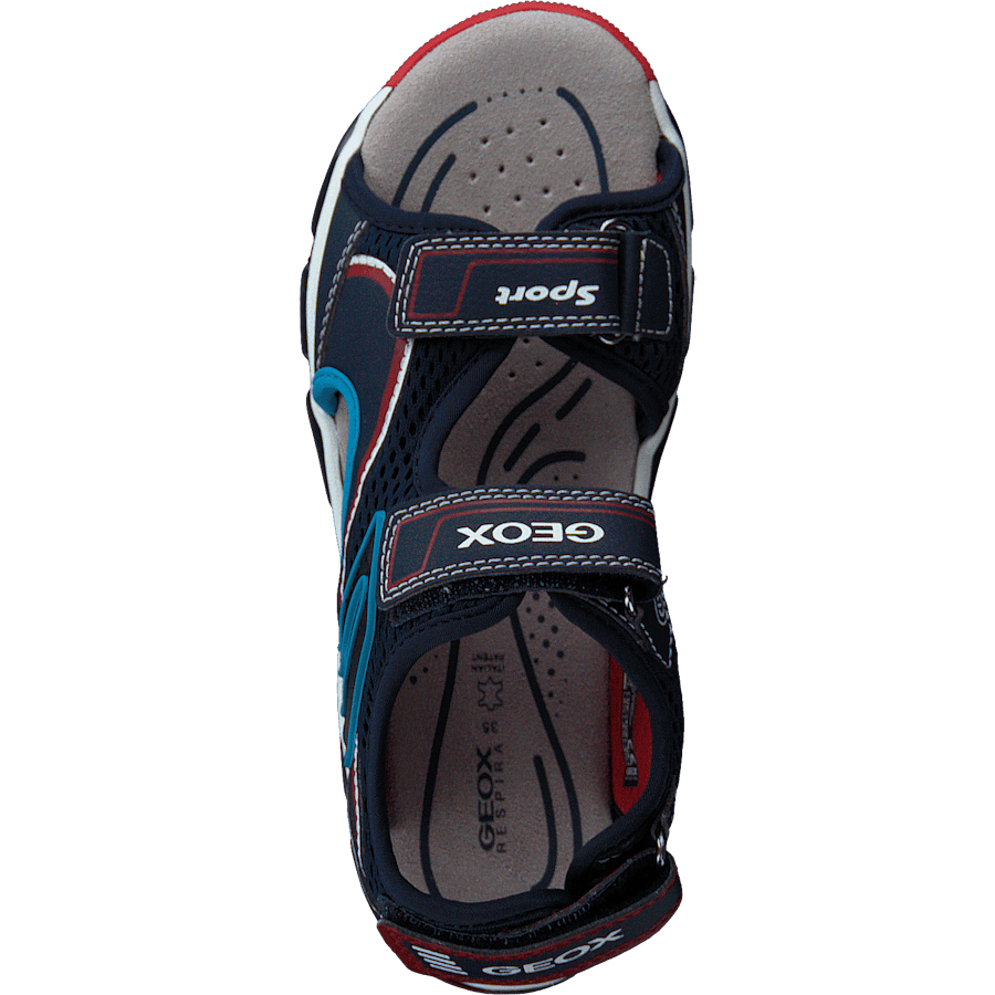 J Sandal Android Boy Navy/red - Bild 6