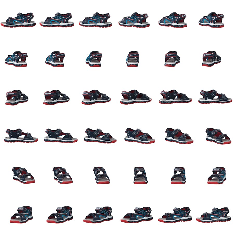 J Sandal Android Boy Navy/red - Bild 8