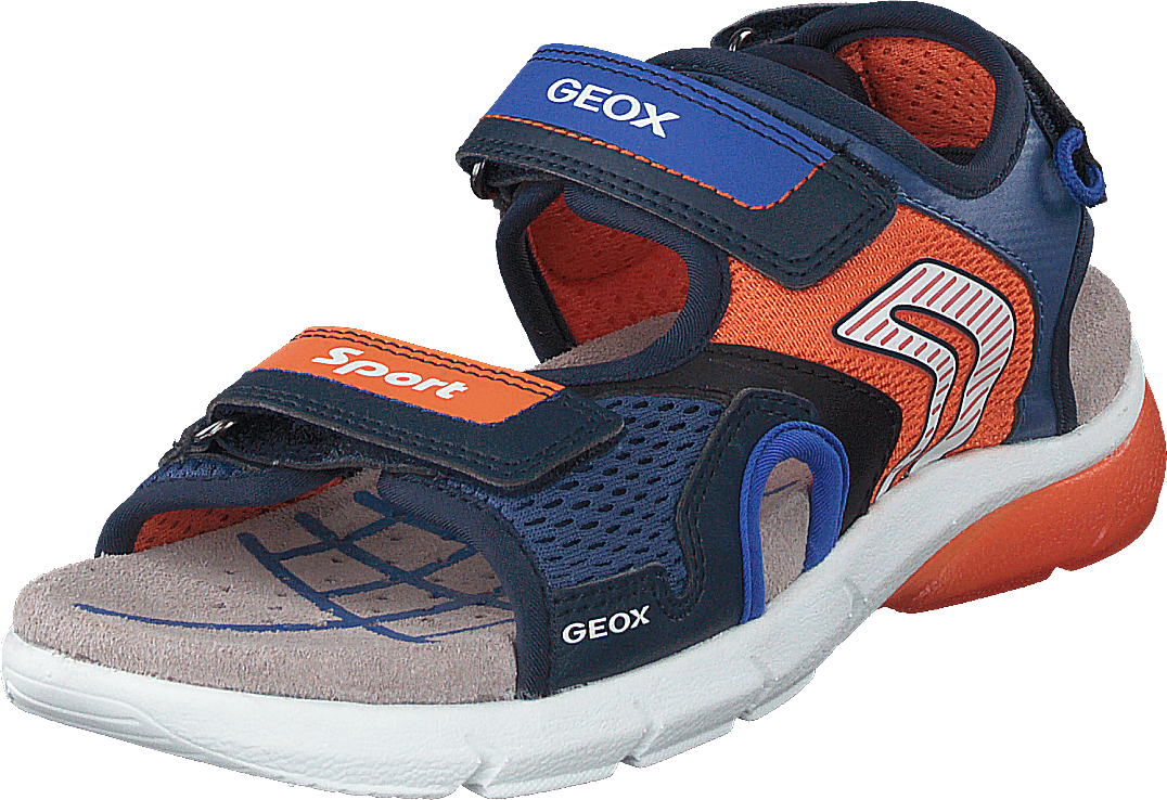 J Sandal Flexyper Boy Navy/orange - Bild 3
