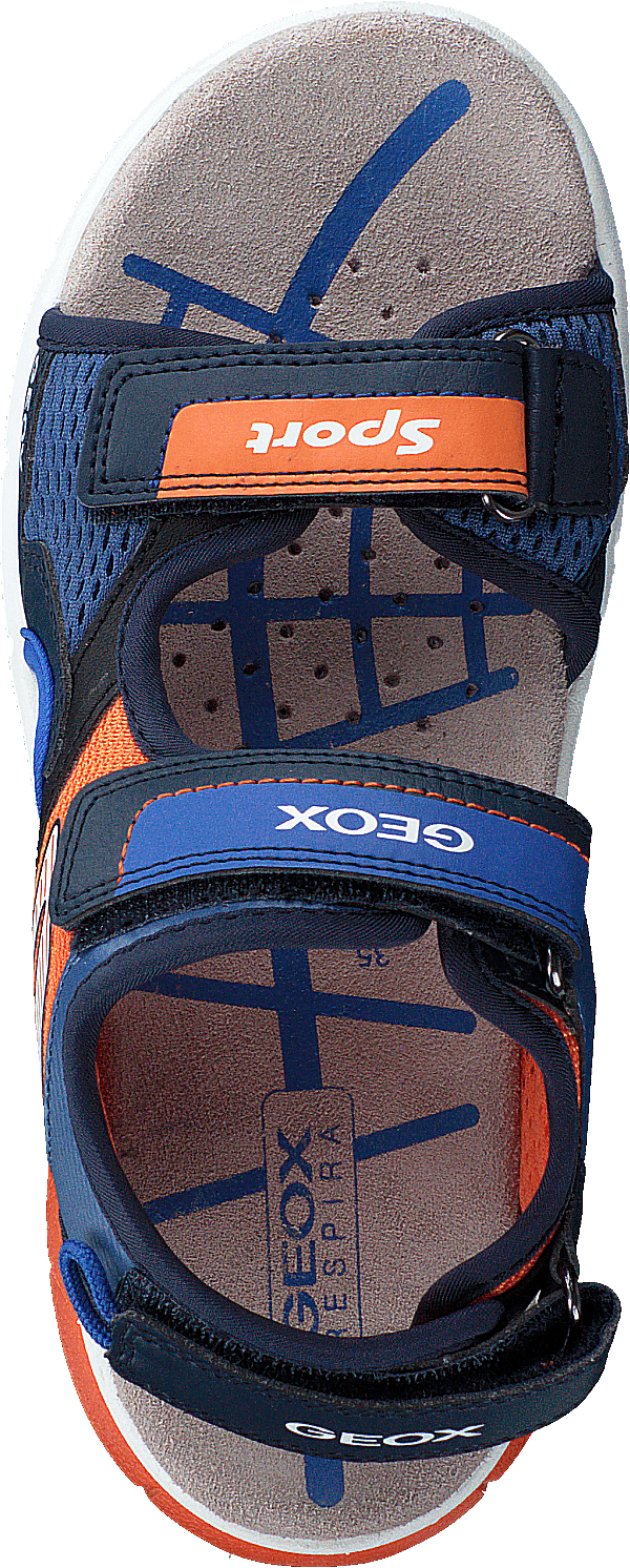 J Sandal Flexyper Boy Navy/orange - Bild 6