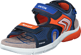 J Sandal Flexyper Boy Navy/orange - Bild 9