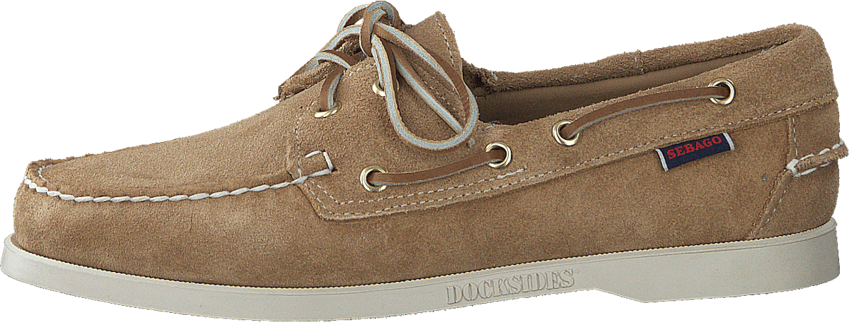 Docksides Portland Suede W Beige Camel