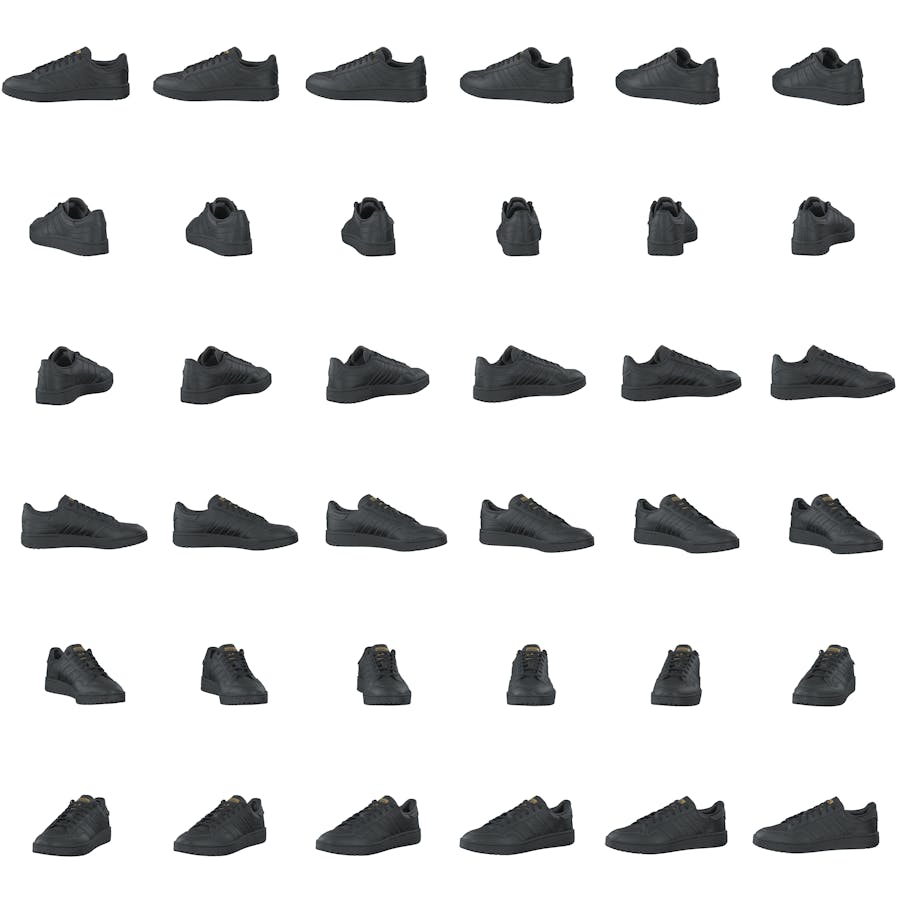 Team Court Core Black/core Black/ftwr Whi - Bild 8