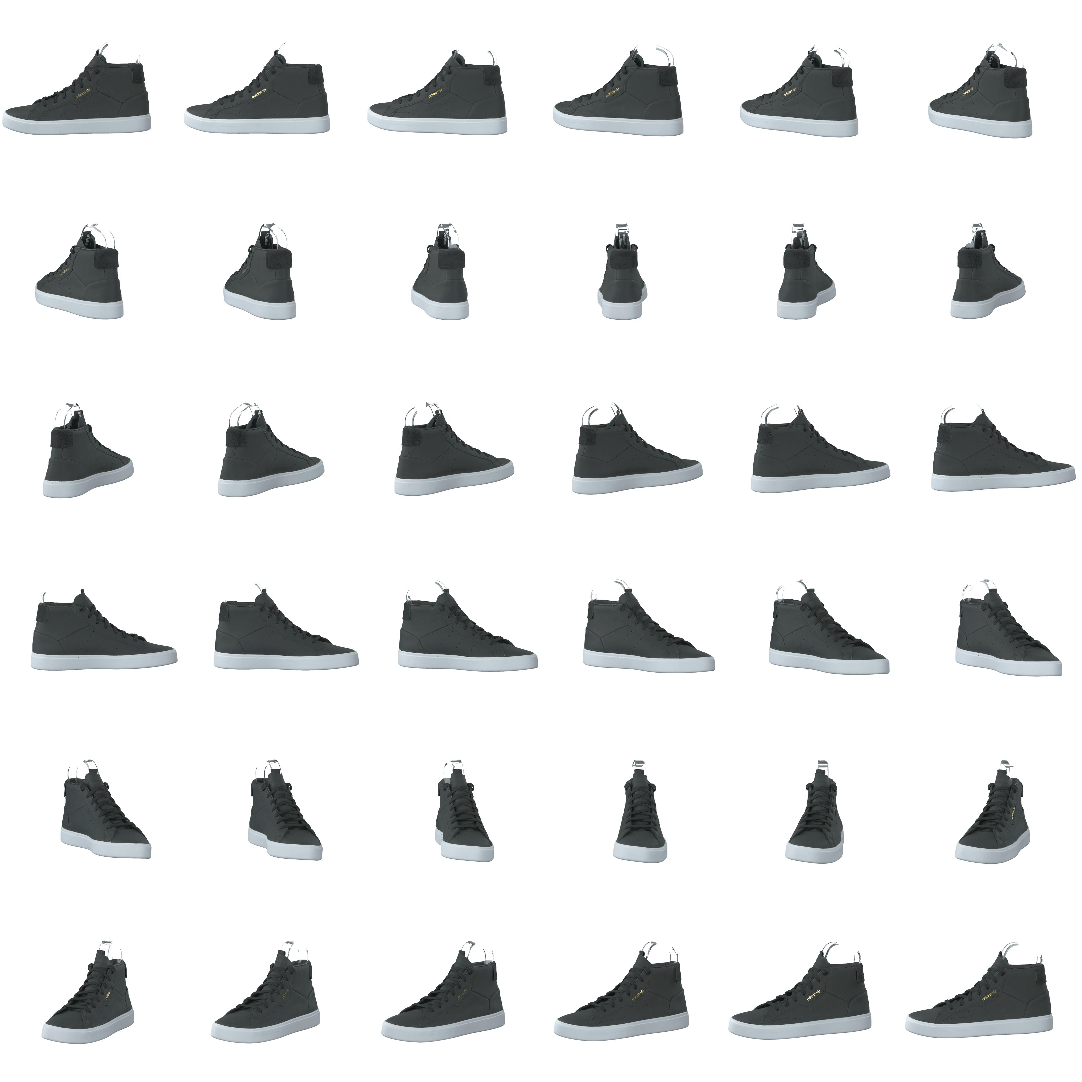 Adidas Sleek Mid W Core Black/core Black/crystal - Bild 8