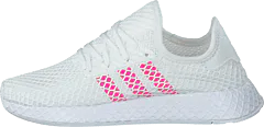 adidas Originals - Deerupt Runner J Ftwr White/shock Pink/core Bla