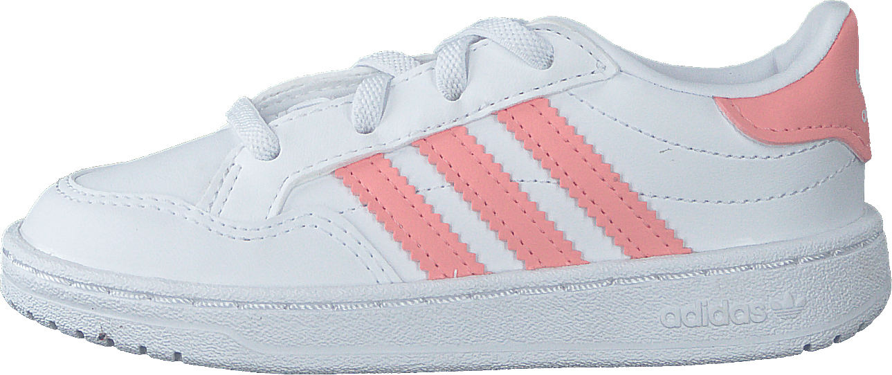 Team Court El I Ftwr White/glory Pink/core Bla