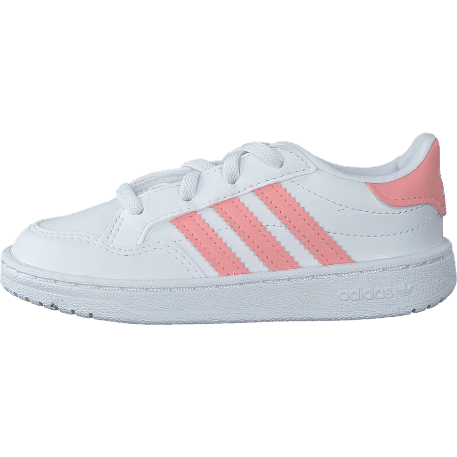 Team Court El I Ftwr White/glory Pink/core Bla