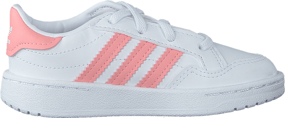 Team Court El I Ftwr White/glory Pink/core Bla