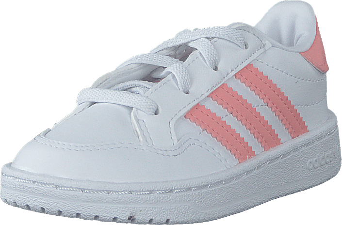 adidas Originals - Team Court El I Ftwr White/glory Pink/core Bla