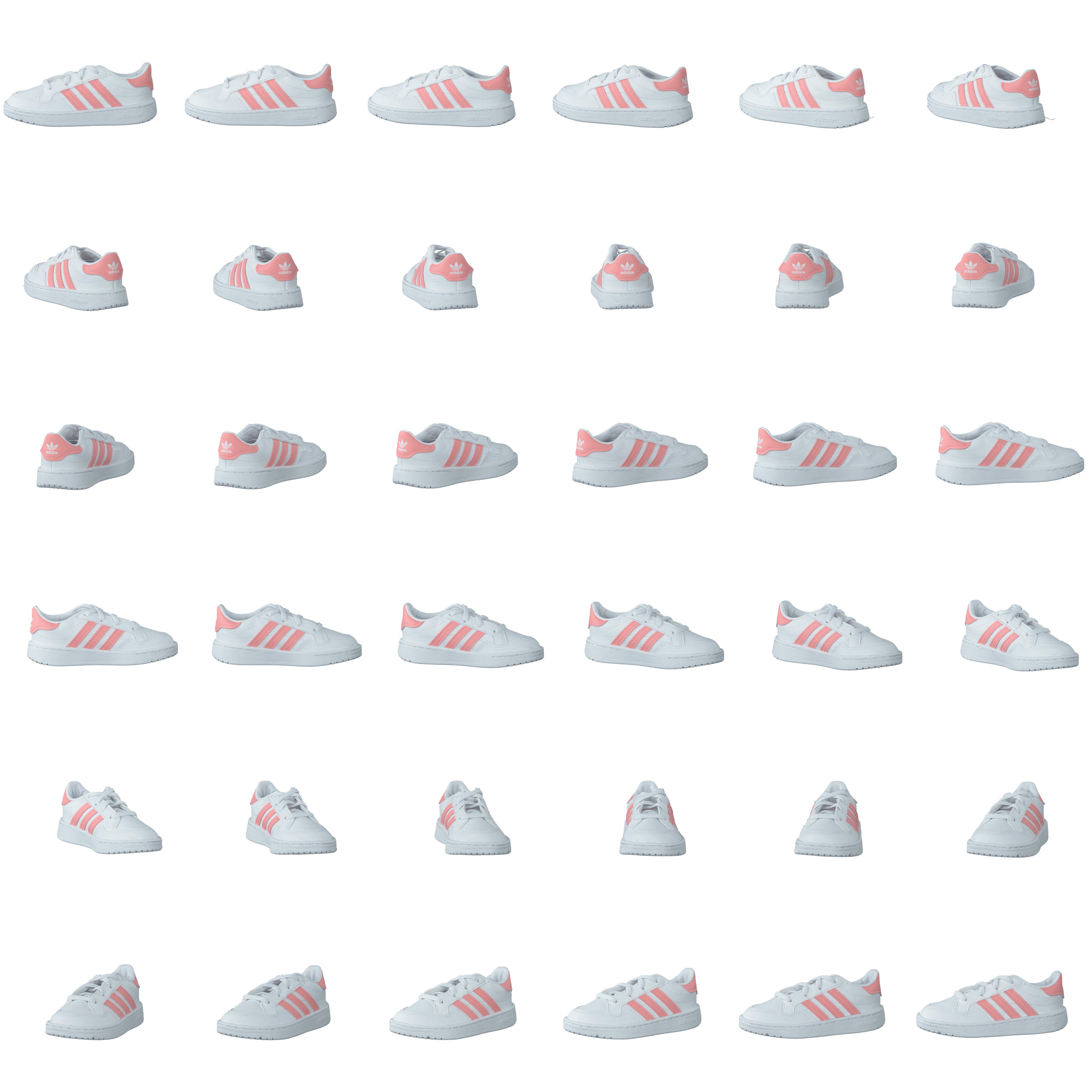 Team Court El I Ftwr White/glory Pink/core Bla - Bild 8