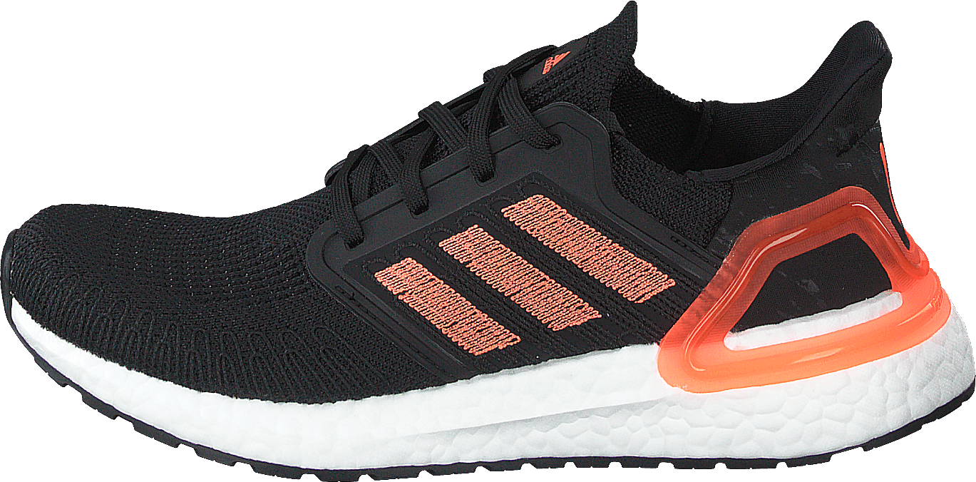 Ultraboost 20 W Core Black/signal Coral/ftwr W, Female, Obuv, Tenisky, Tenisky, Černá, EU 40 2/3