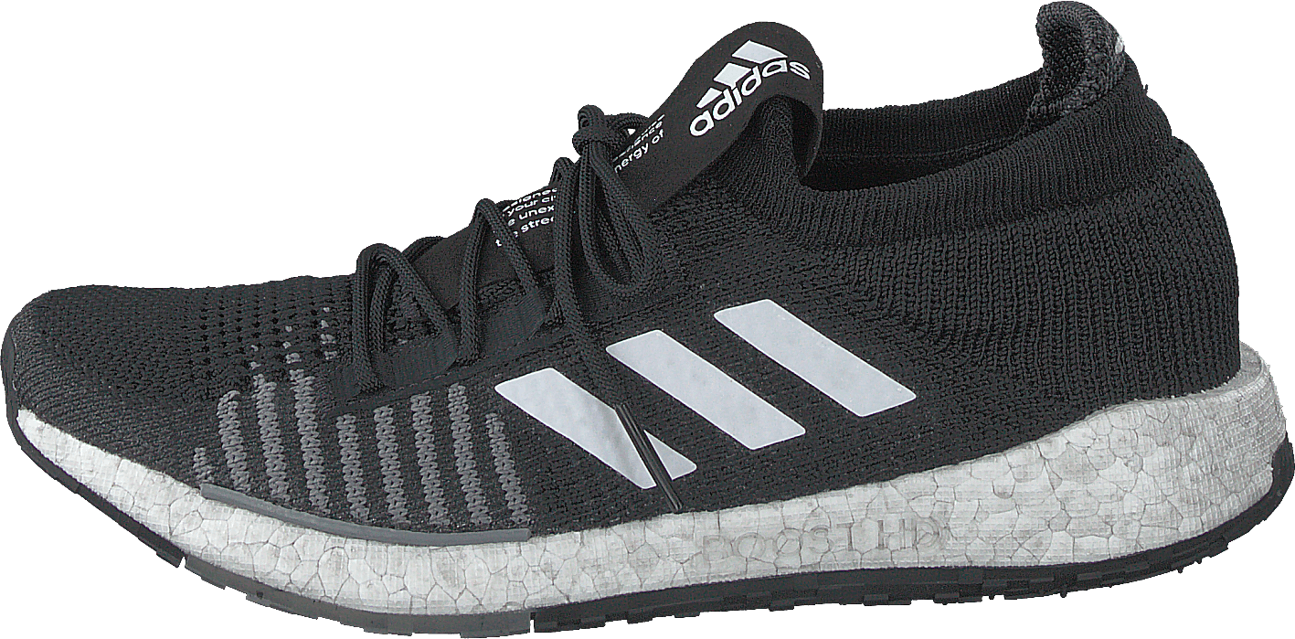 Pulseboost HD Core Black / Cloud White / Grey Three, Female, Topánky, Bežecké topánky, športové topánky, Beží, Čierna, EU 36 2/3