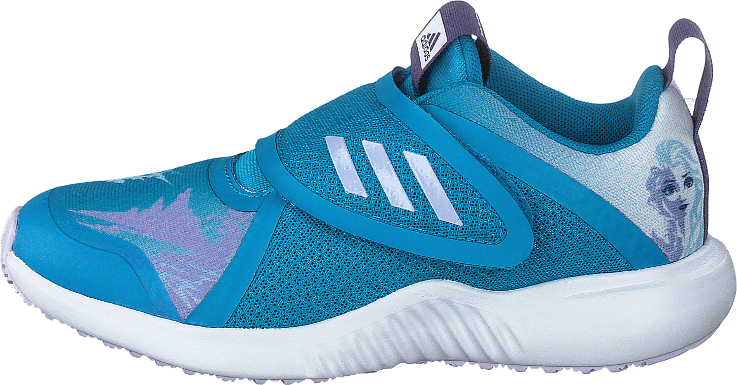 Fortarun X Frozen C Bold Aqua/purple Tint/ftwr Whi, Unisex, Schoenen, Sneakers, Sneakers, Rennen, Turkoois, EU 33