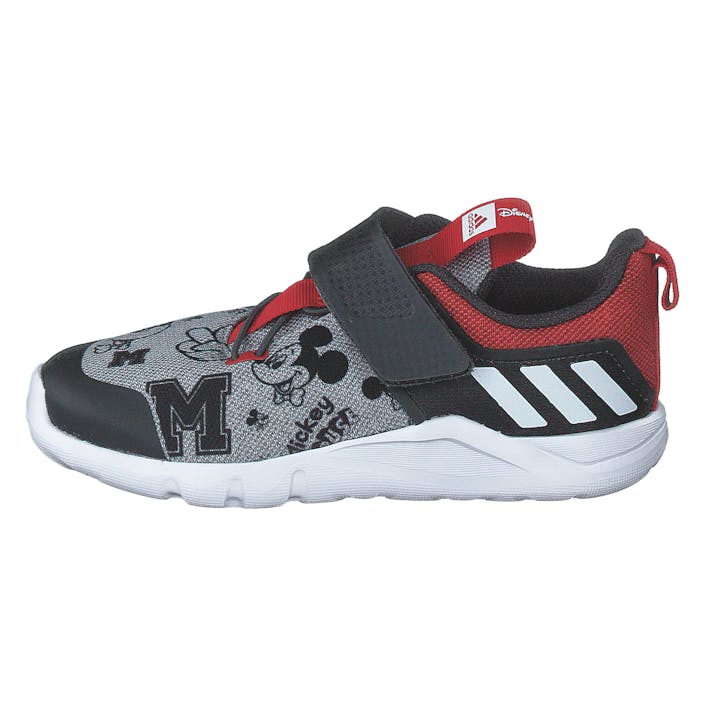 RapidaFlex Mickey Shoes Medium Grey Heather / Cloud White / Grey Six, Unisex, Scarpe, Sneakers, Sneakers, Blu, EU 25