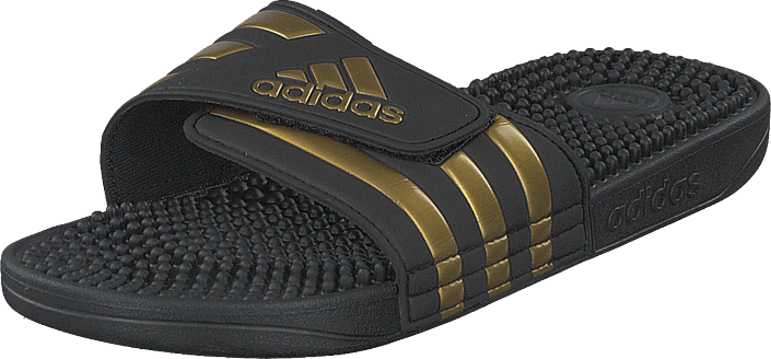 Adissage Core Black/gold Met./core Blac | Shoes for every occasion ...