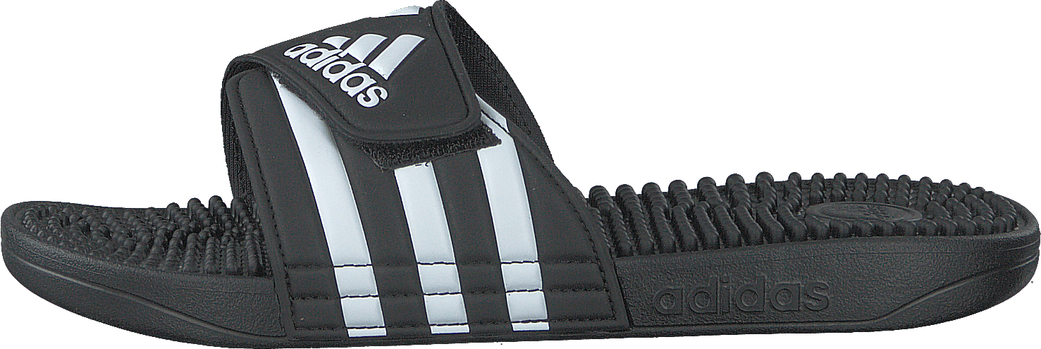 Adissage Slides Core Black / Cloud White / Core Black, Unisex, Schoenen, Sandalen en Sloffen, sandalen, Zwart, EU 39 1/3