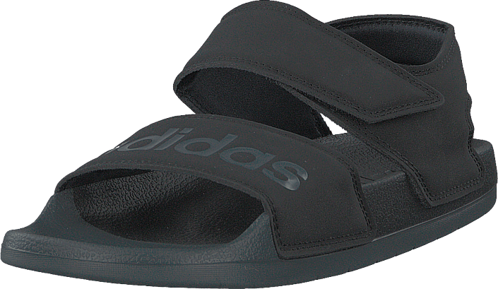 adidas adilette sandals core black white